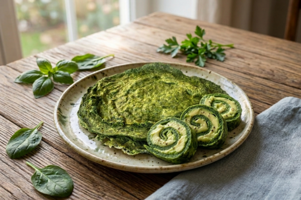 PANQUEQUES DE ESPINACA