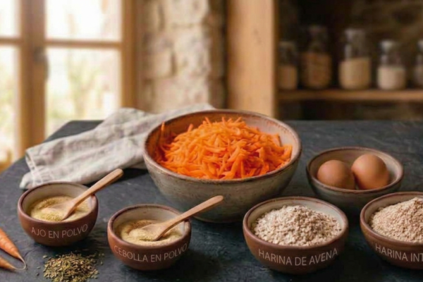 Receta o info de Budincitos de zanahoria